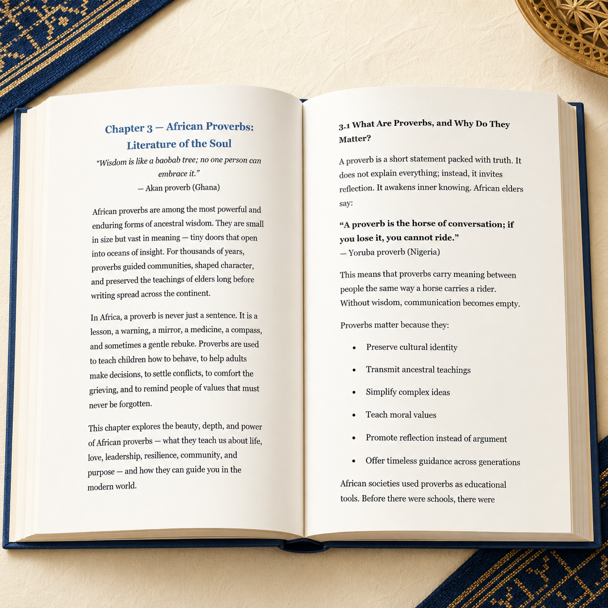 African Wisdom for Modern Living: Ancient Teachings for Peace, Purpose & Power