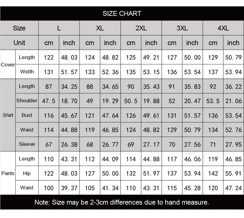 Men's High-Quality Embroidery 3 Pcs Set Shirt Pants coat