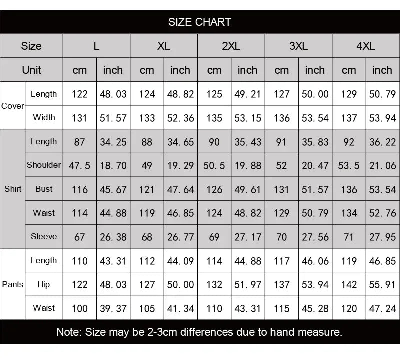 Men's High-Quality Embroidery 3 Pcs Set Shirt Pants coat