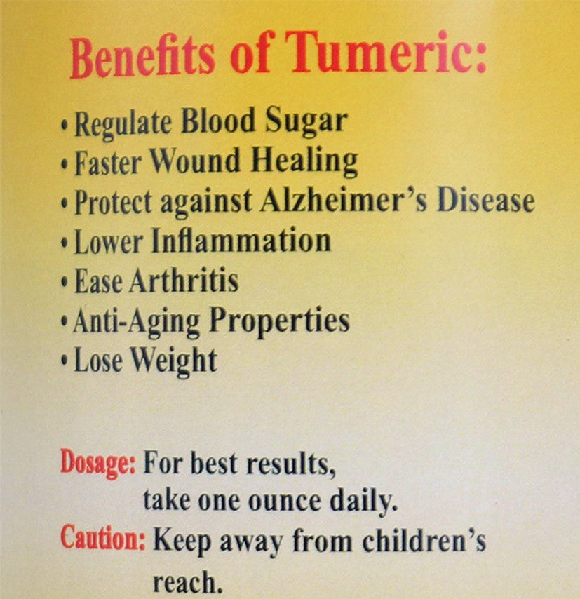 AIH Turmeric Living Bitters - 16 oz: Boost Your Health Naturally!