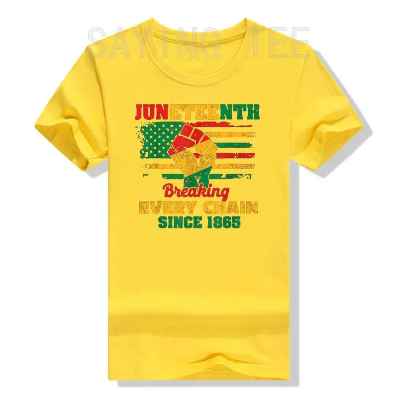 Juneteenth Liberation 1865: Black History Pride Tee - B&R African Styles