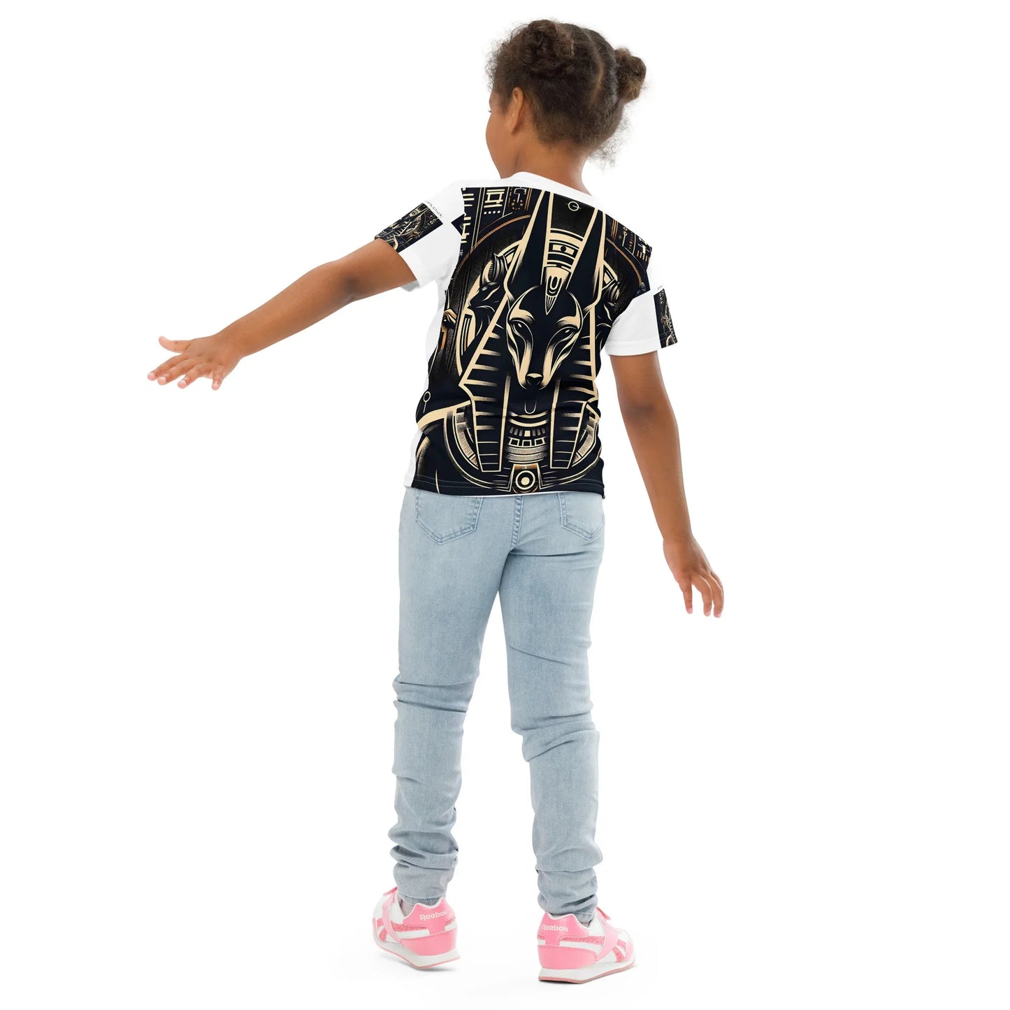 ANUBIS - GOD OF THE AFTERLIFE Kids crew neck t-shirt - B&R African Styles