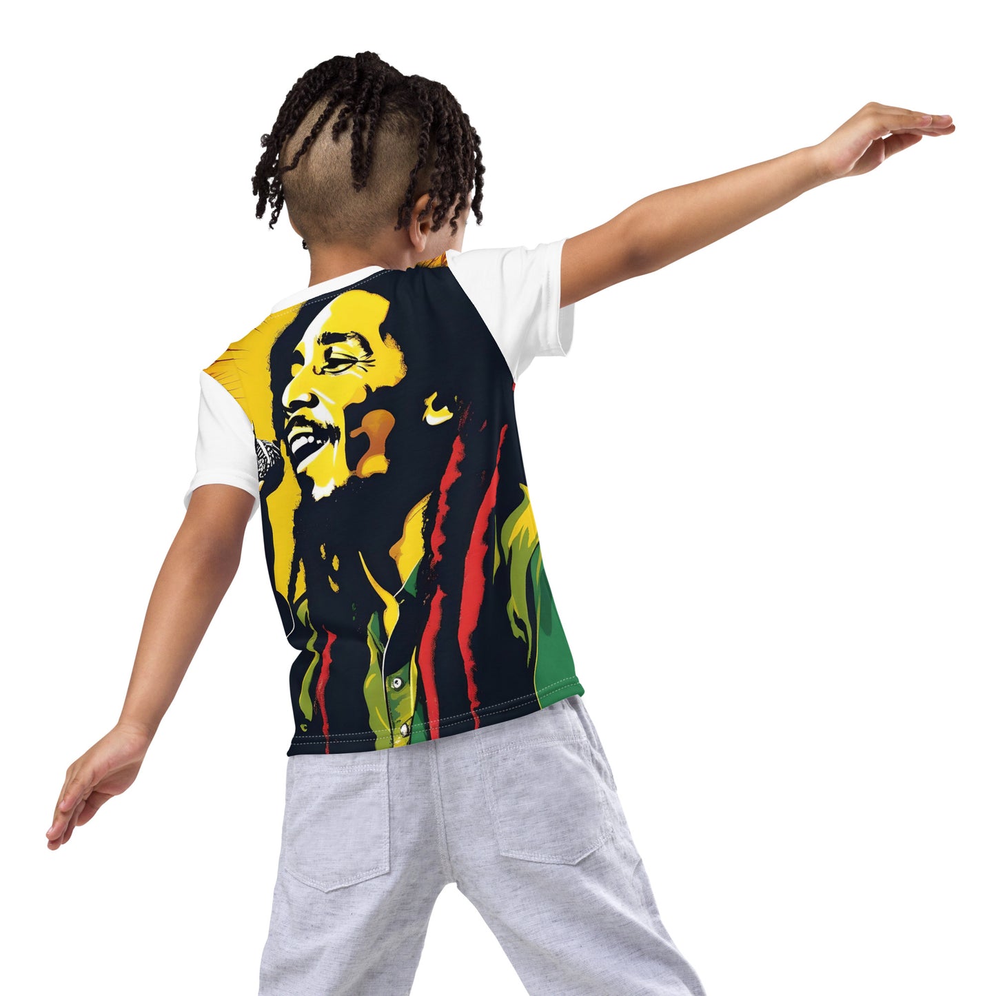 تيشيرت برقبة دائرية من بوب كيدز