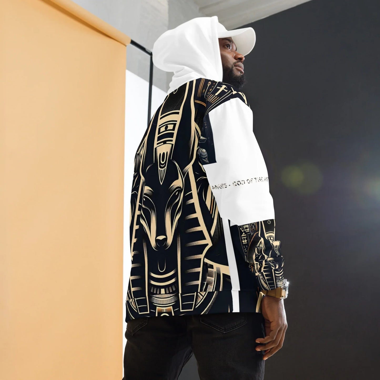 ANUBIS - GOD OF THE AFTERLIFE Unisex Hoodie - B&R African Styles