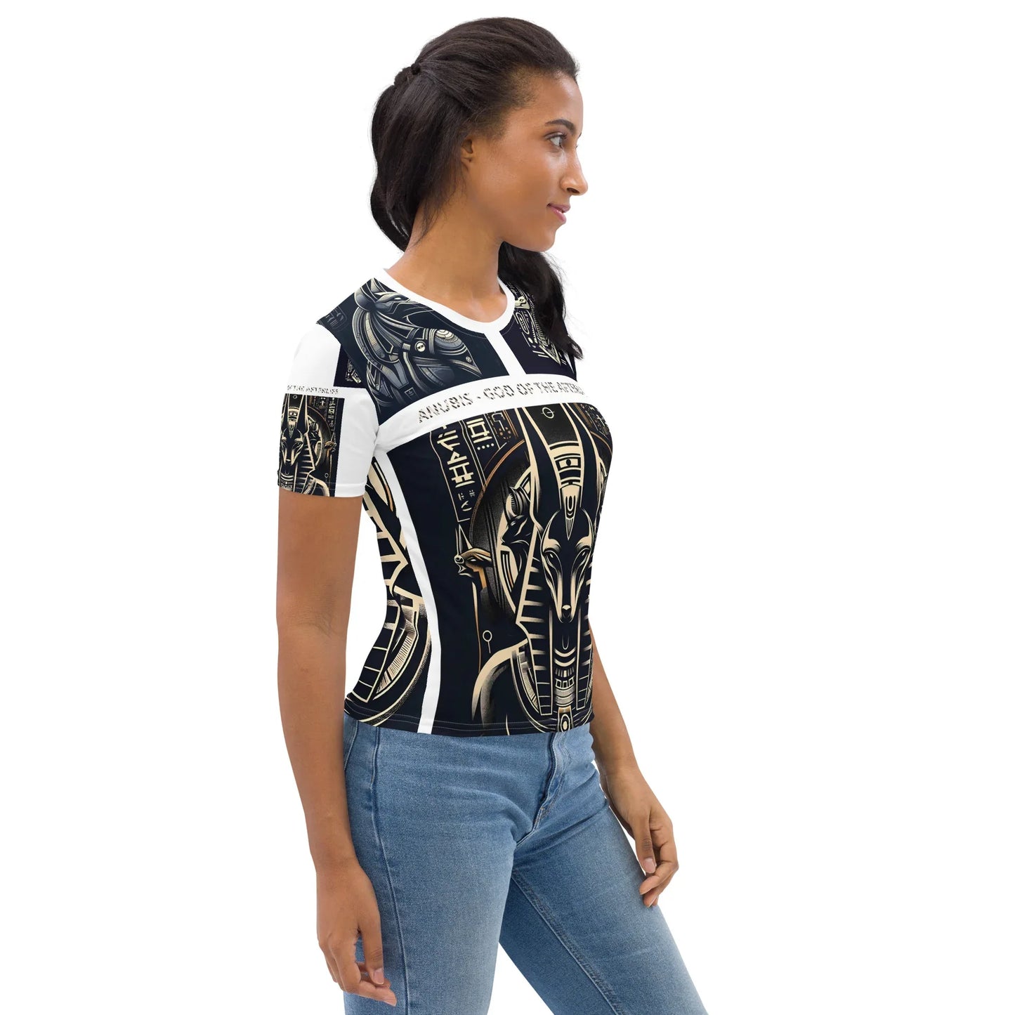 ANUBIS - GOD OF THE AFTERLIFE Women's T-shirt - B&R African Styles