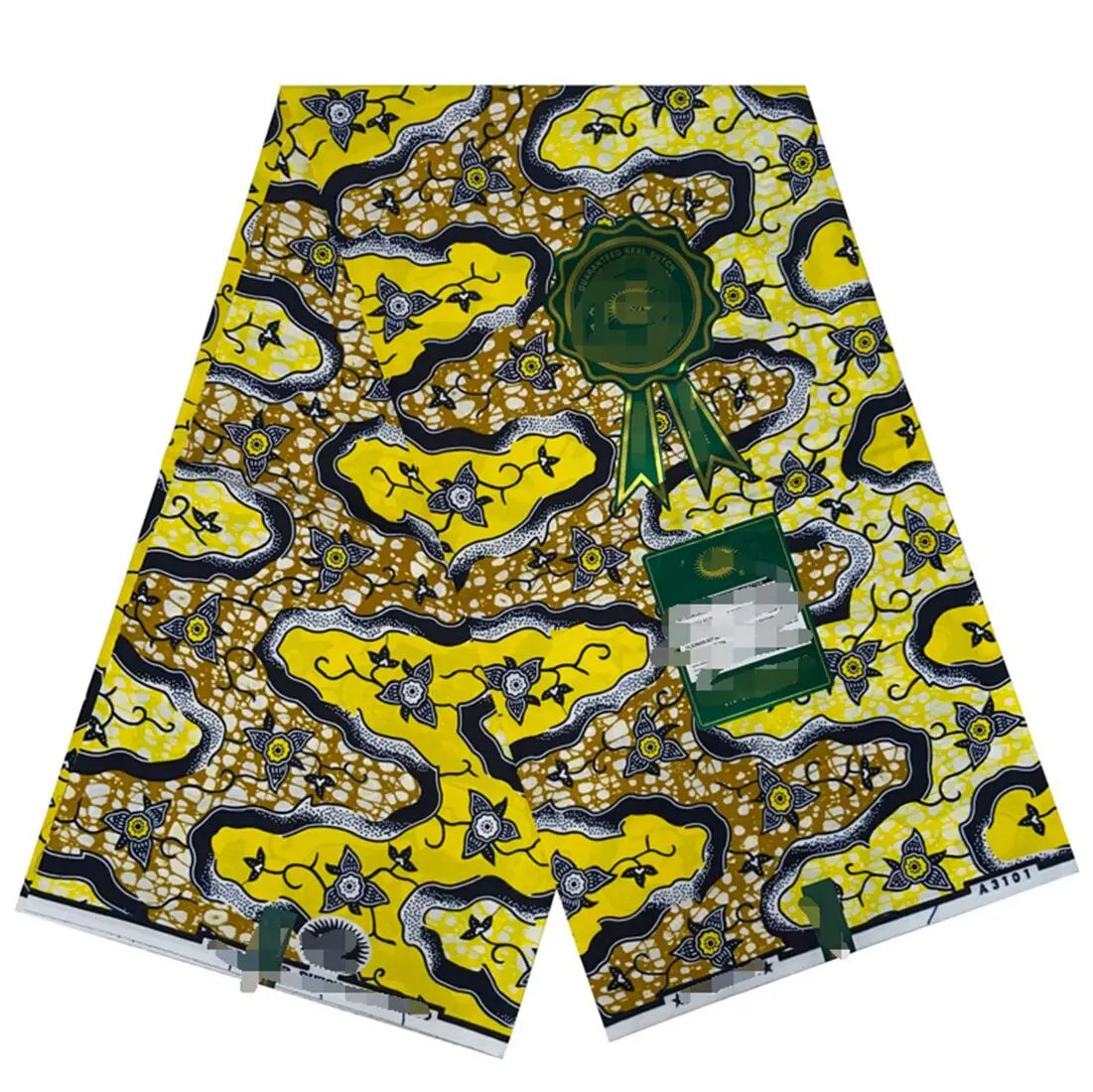 Vlisco Hollandais Super Wax Authentic African Fabric