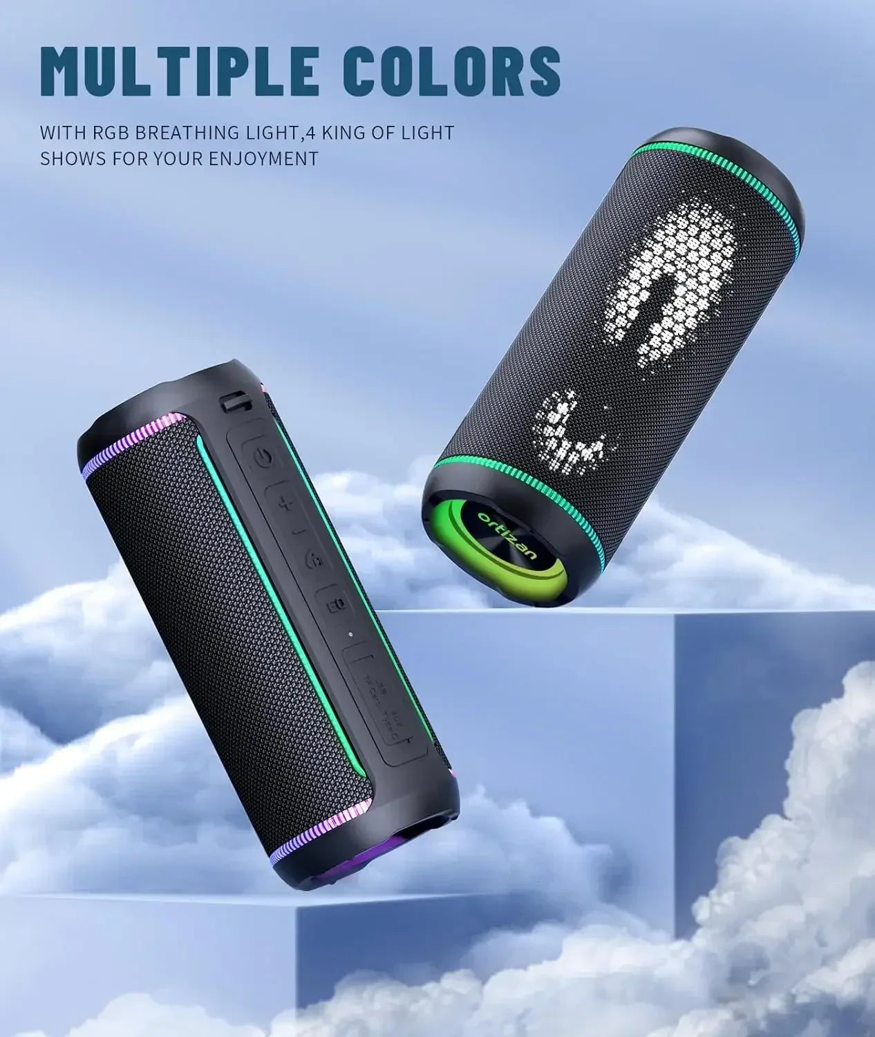 Ortizan X30 Pulse Sound Speaker - B&R African Styles