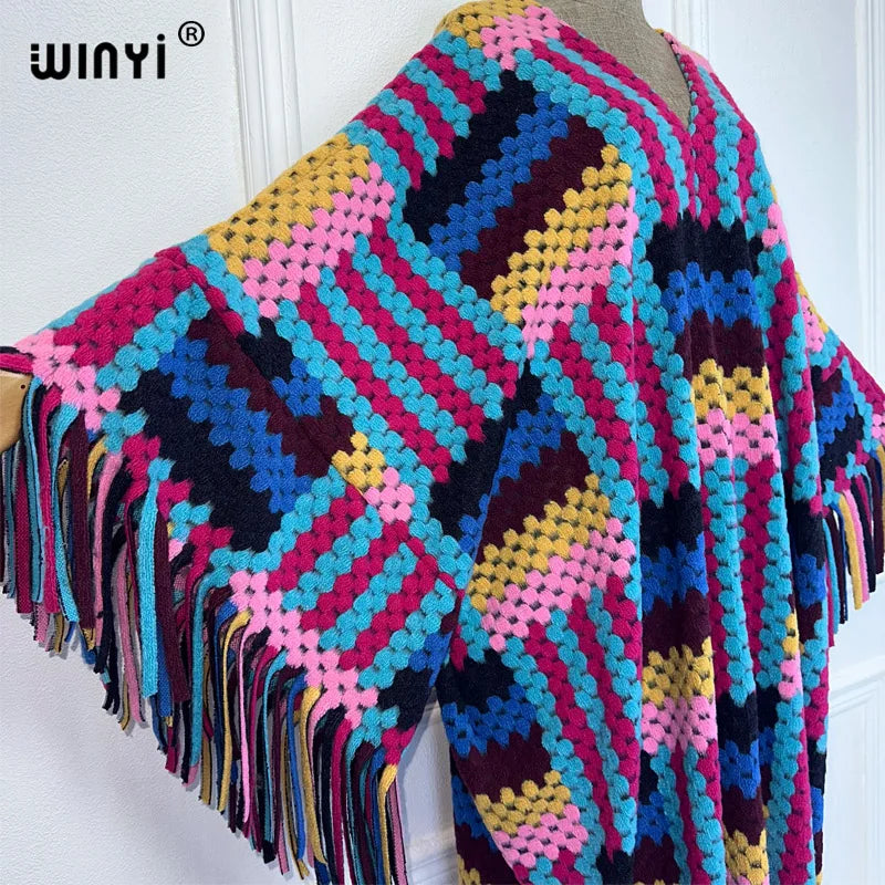 Cozy Boho Winter Dress