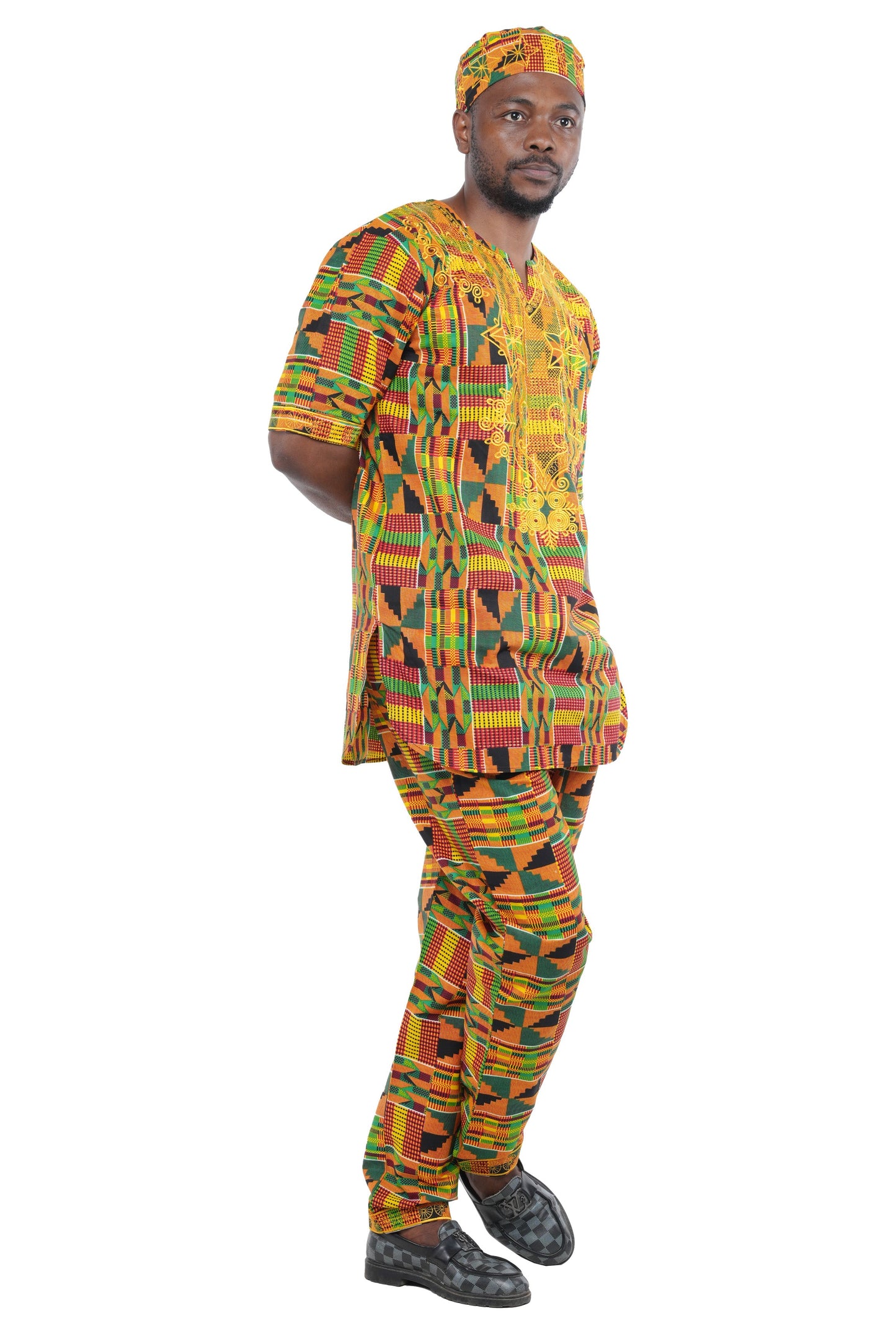 Majestic Kente Pant Set for Men