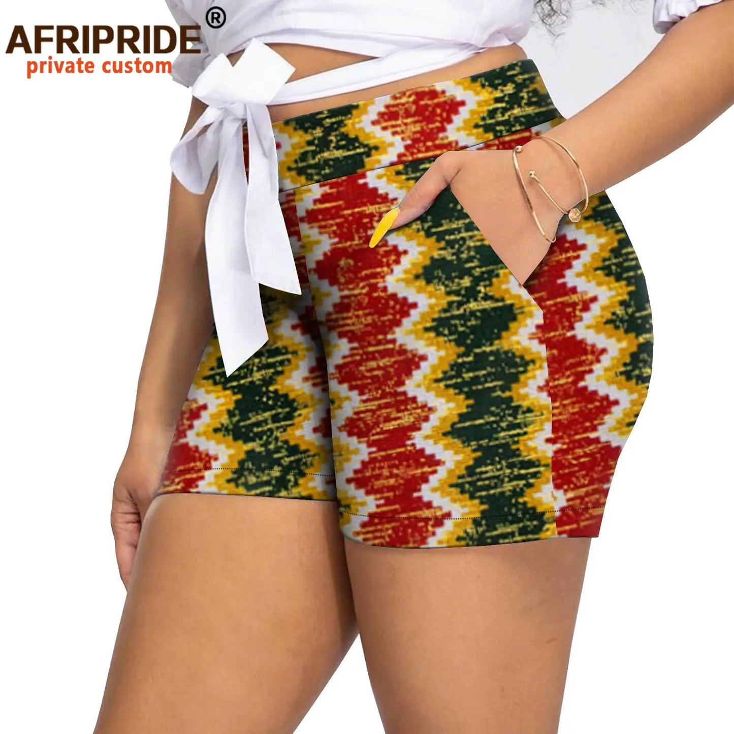 Stylish Ankara Women Summer Shorts