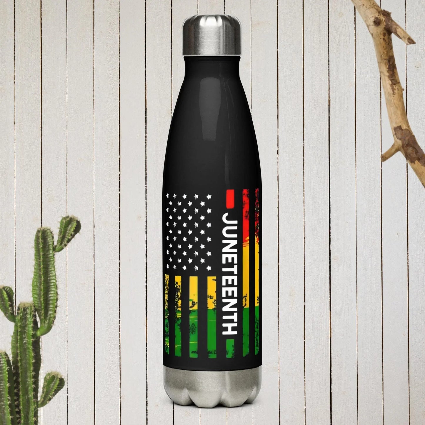 Juneteenth Stainless steel water bottle