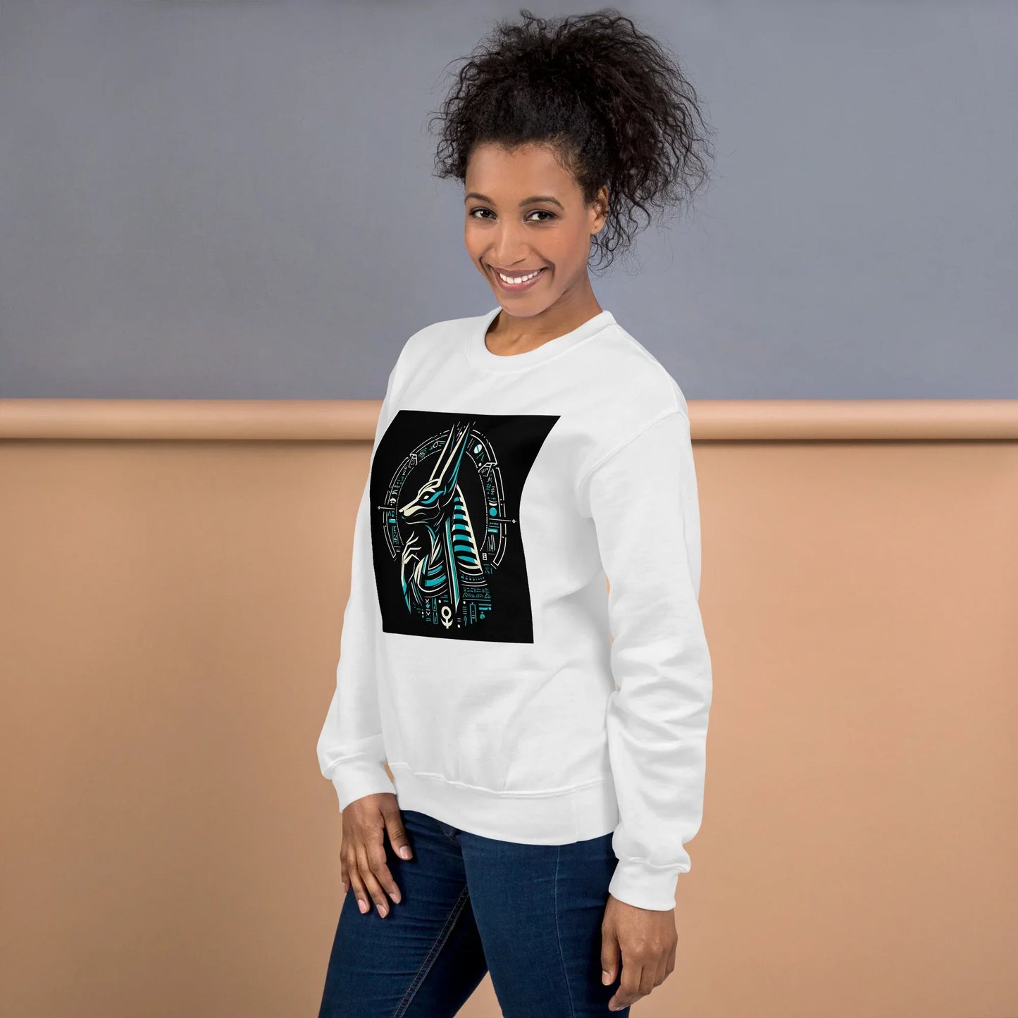 ANUBIS - GOD OF THE AFTERLIFE Unisex Sweatshirt - B&R African Styles