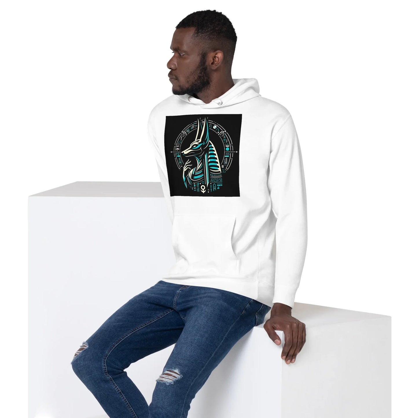 ANUBIS - GOD OF THE AFTERLIFE Unisex Hoodie - B&R African Styles