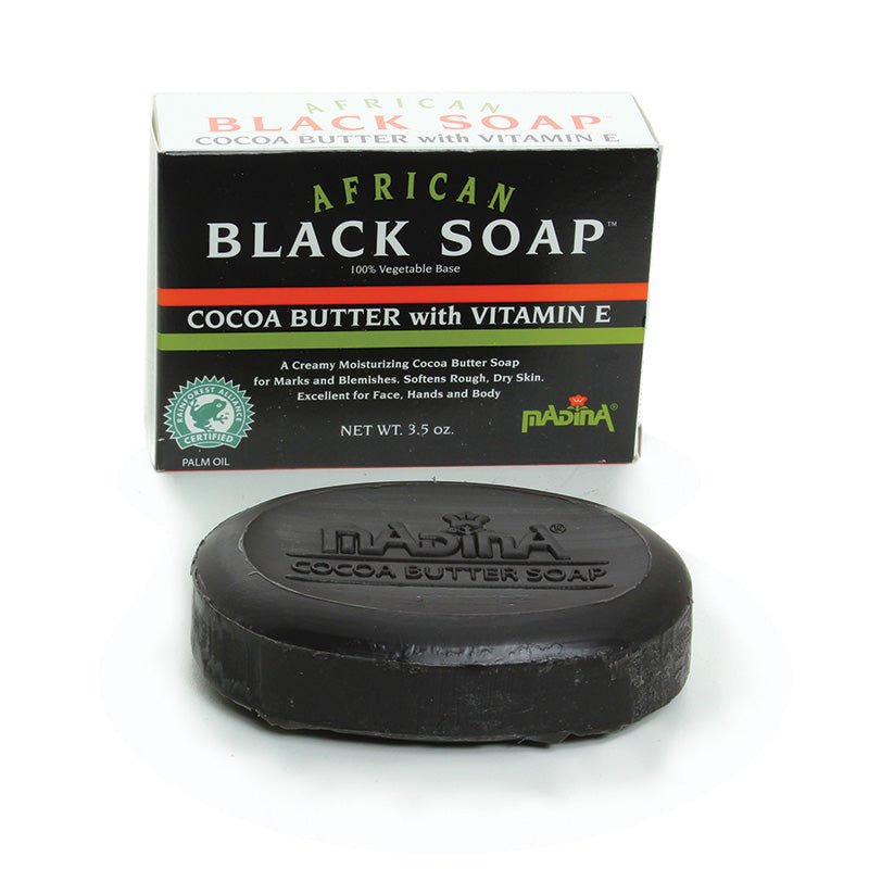 Black Cocoa Soap | African Cocoa Soap | B&R African Styles