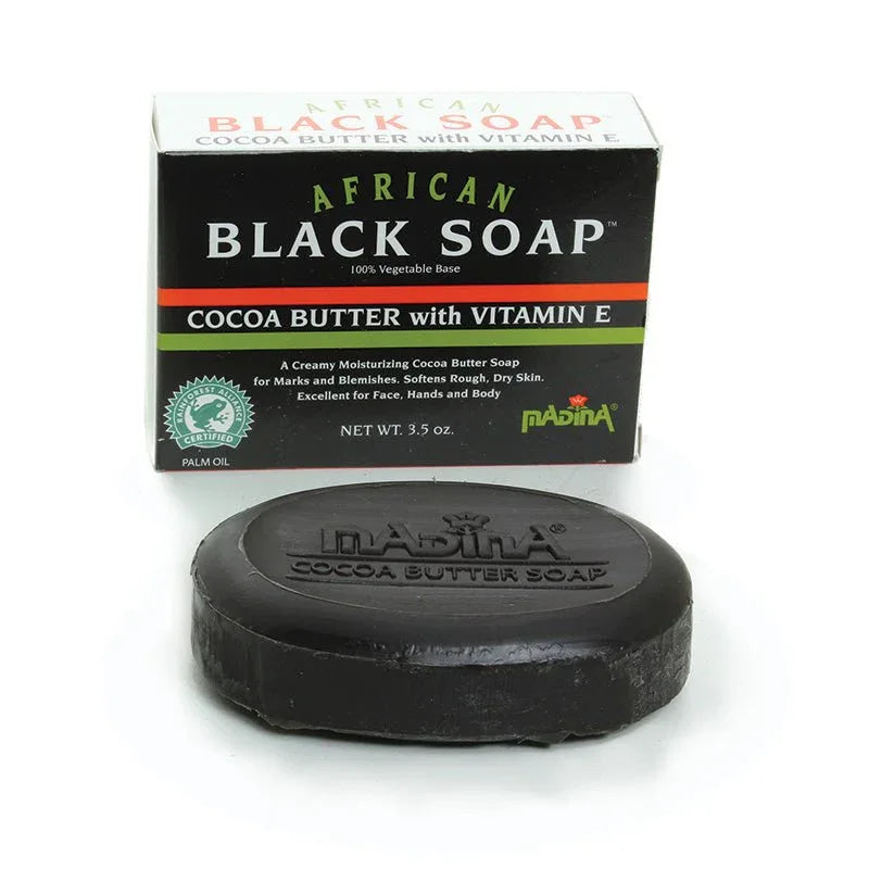 Black Cocoa Soap | African Cocoa Soap | B&R African Styles