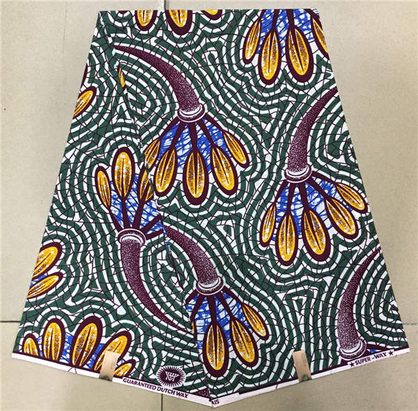 African Fabric Super Wax Hollandais - B&R African Styles