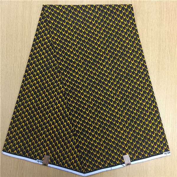 African Hollandais Real Dutch Wax African Print Fabric Ankara Super Wax 6 Yards (Bitenge) - B&R African Styles