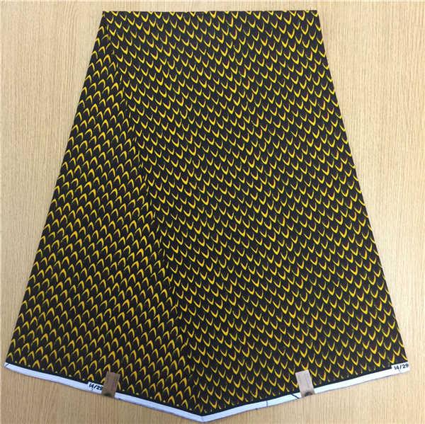 African Hollandais Real Dutch Wax African Print Fabric Ankara Super Wax 6 Yards (Bitenge) - B&R African Styles