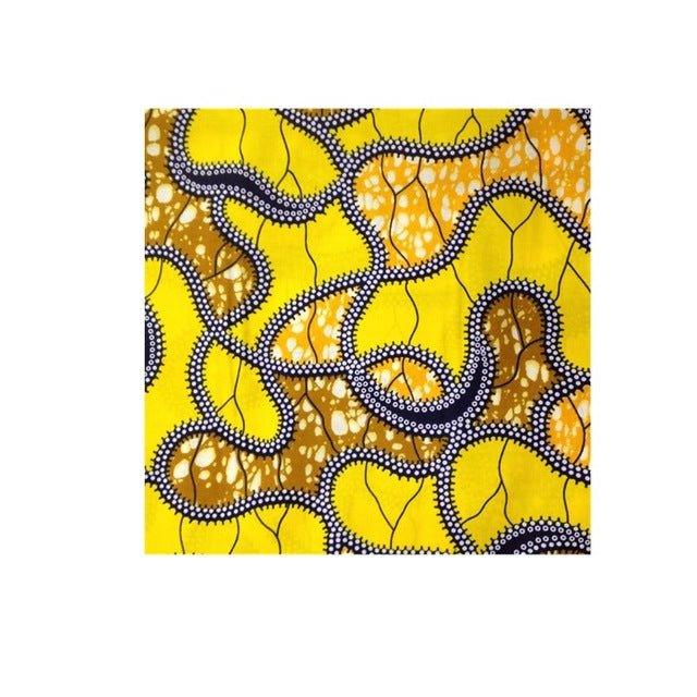 African Super Wax Hollandais Print Fabric - B&R African Styles