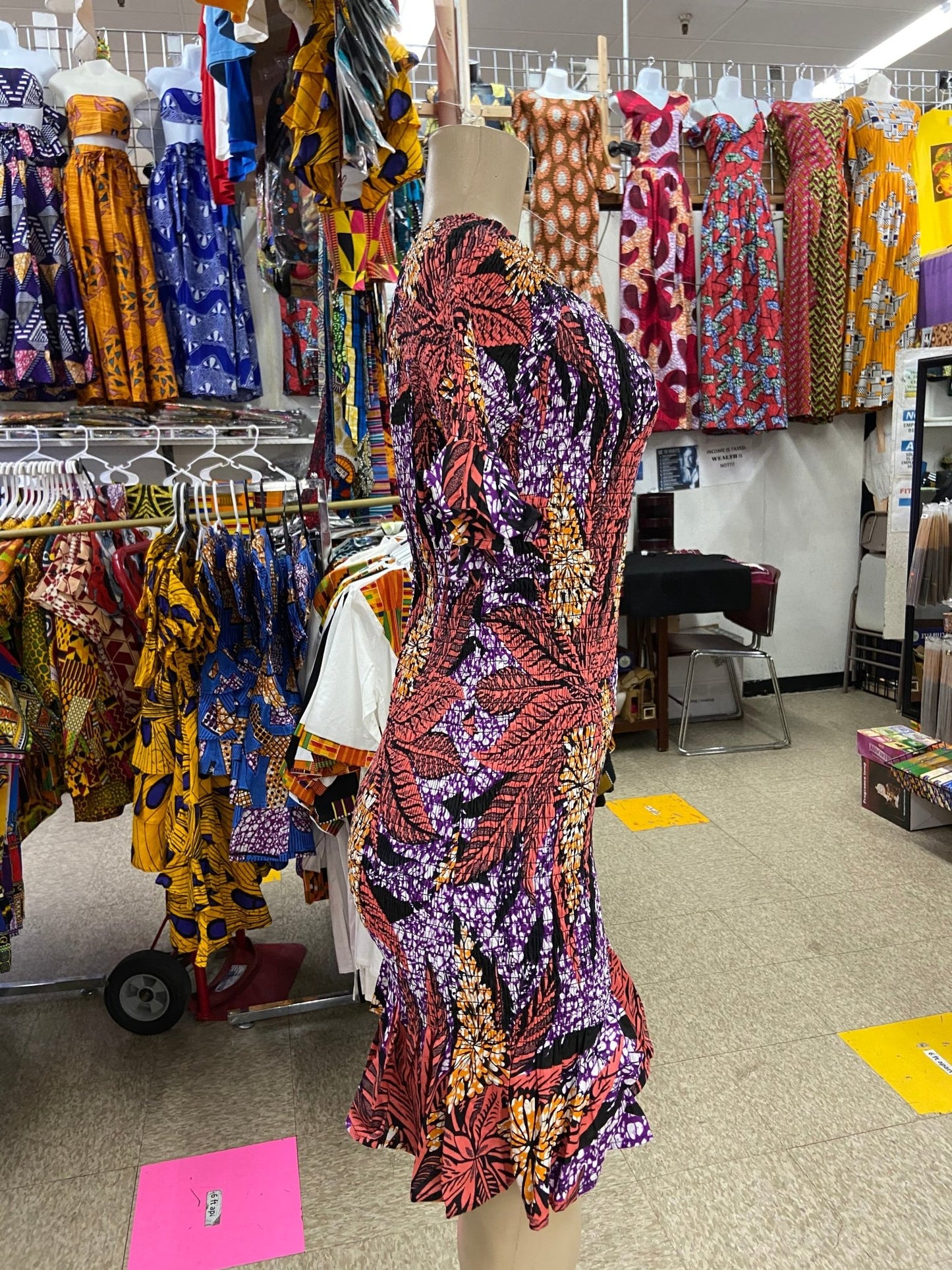 Autumn Ruffled dress