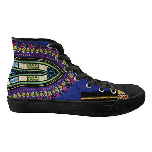Dashiki Print Sneakers - B&R African Styles