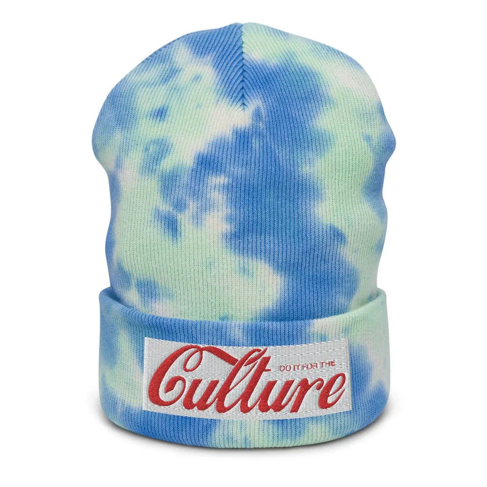 Do it For the Culture Tie-dye Beanie