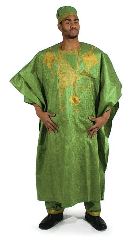 Exotic Embroidered Grand BouBou - B&R African Styles