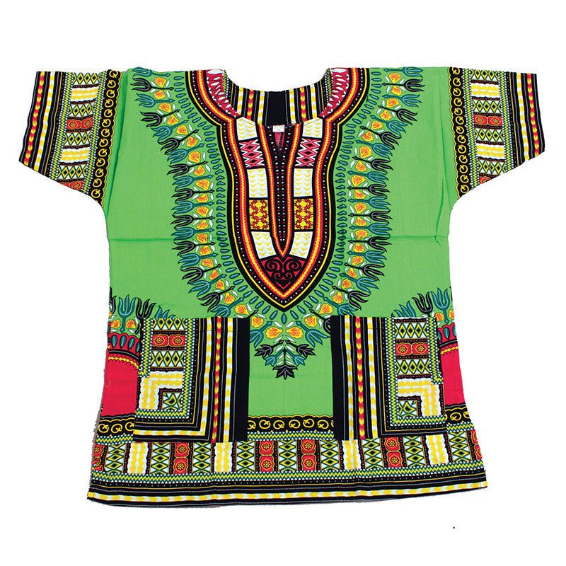 Lime Dashiki - B&R African Styles