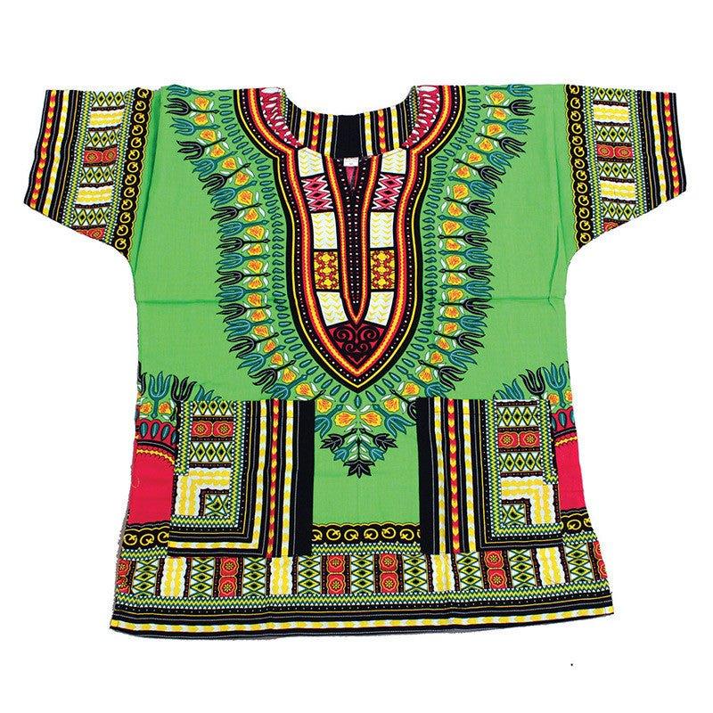 Lime Dashiki - B&R African Styles