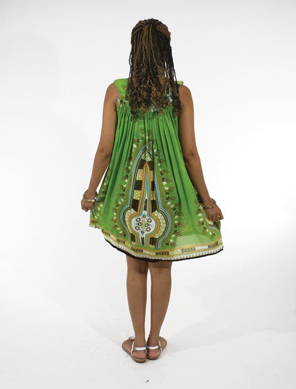 Short/Black Sundress - B&R African Styles