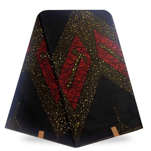 Super Hot Sale African Wax Fabric Super Wax Hollandais Prints Fabric 6 Yards - B&R African Styles