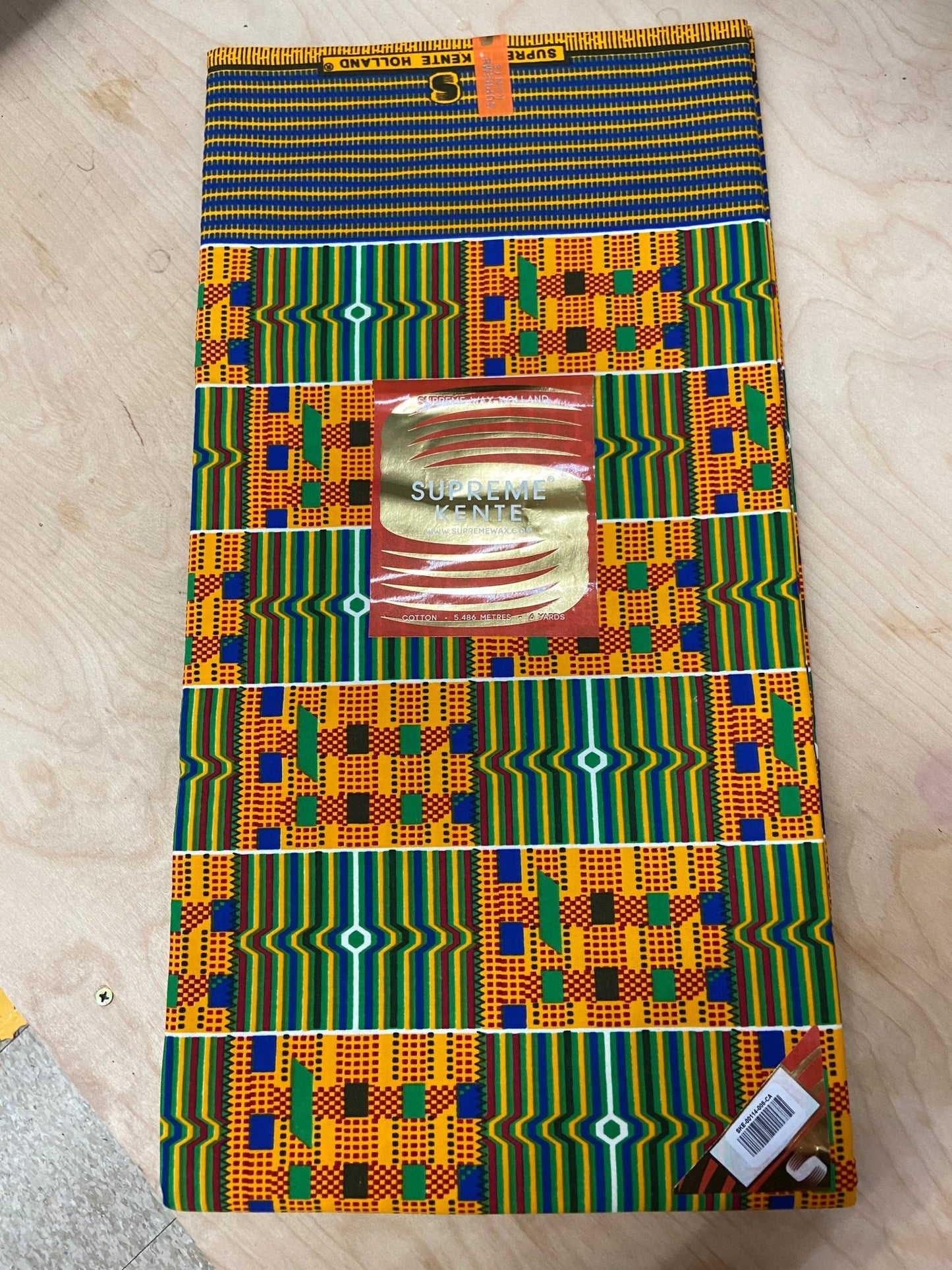 SUPREME KENTE WAX HOLLAND - B&R African Styles