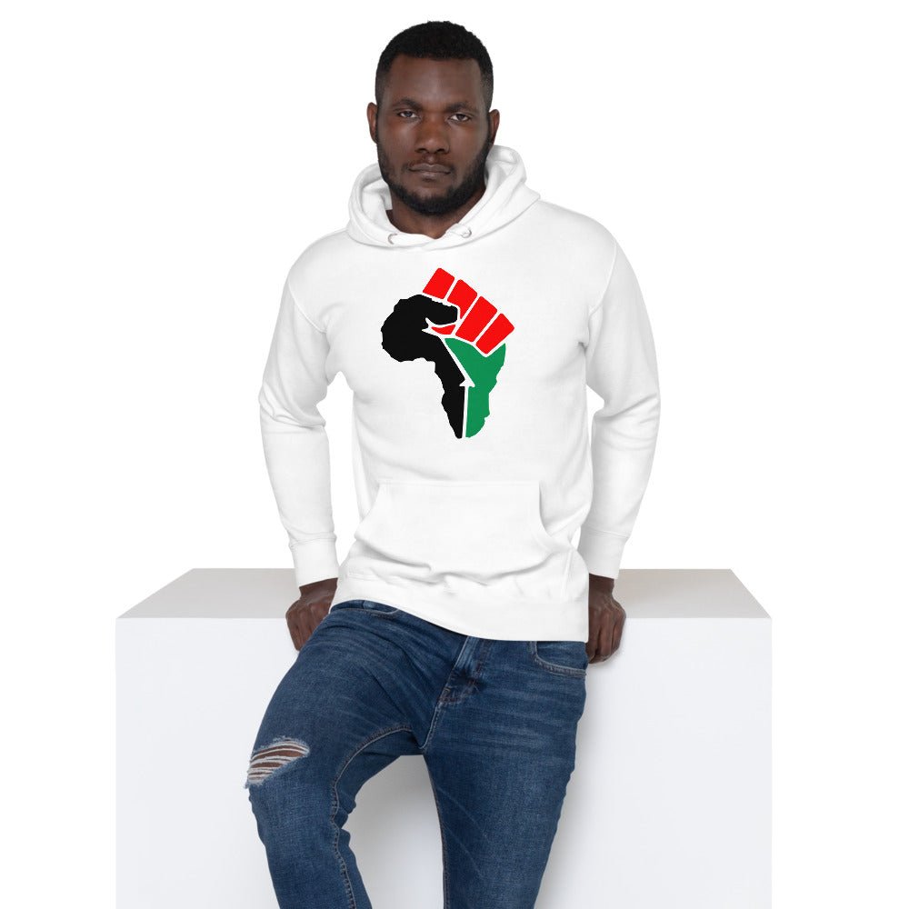 Unisex Hoodie: Great Fist - B&R African Styles
