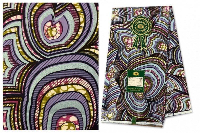 Vlisco Hollandais Embellished Gold Super - B&R African Styles