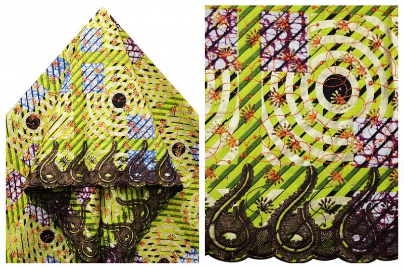 Vlisco Hollandais Lace