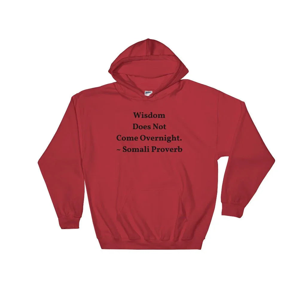 Wisdom Does not come Overnight - Hooded Sweatshirt - B&R African Styles