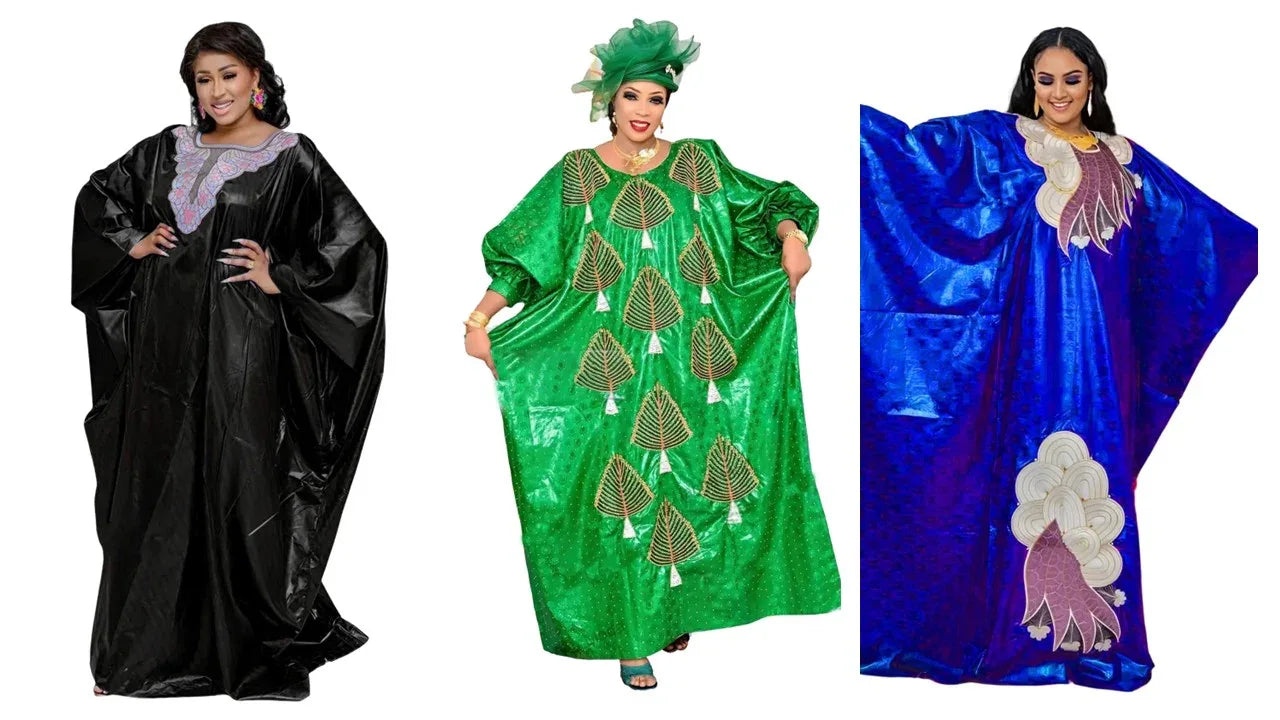 Bazin Boubou Dresses