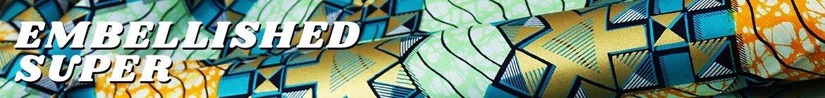 Vlisco Hollandais Embellished Super