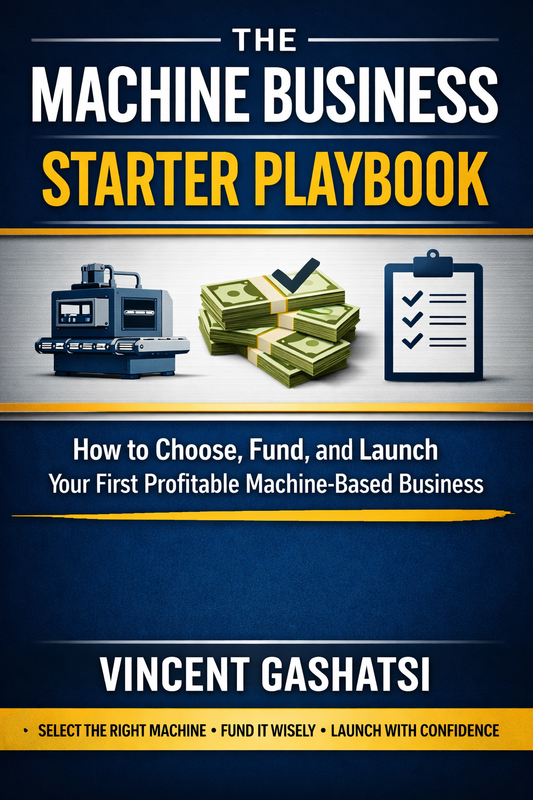 The Machine Business Starter Playbook: 250 Profitable Small Business Machines & Ideas