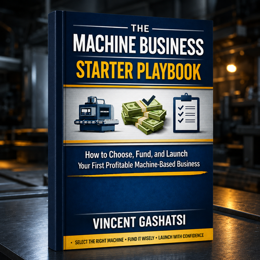 The Machine Business Starter Playbook: 250 Profitable Small Business Machines & Ideas