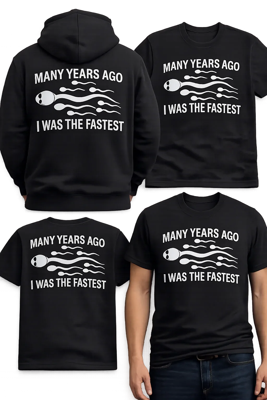 Many Years Ago Unisex Hoodie