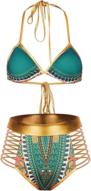 Exotic Blue Bikini Swimsuit