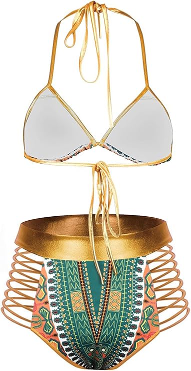 Exotic Blue Bikini Swimsuit