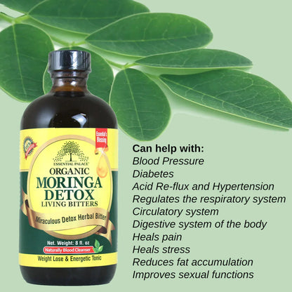 Herboganic 5 in 1 Moringa Bitters - 16 oz. - B&R African Styles