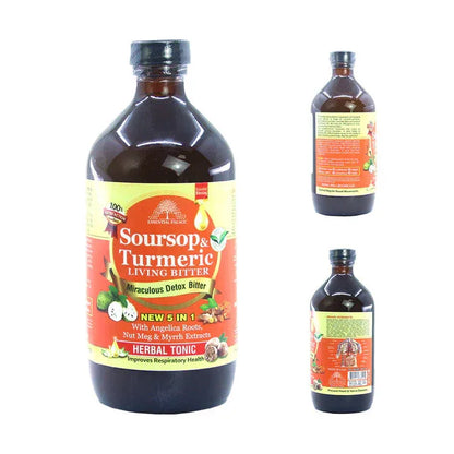 Zesty Soursop & Turmeric Living Bitter - B&R African Styles