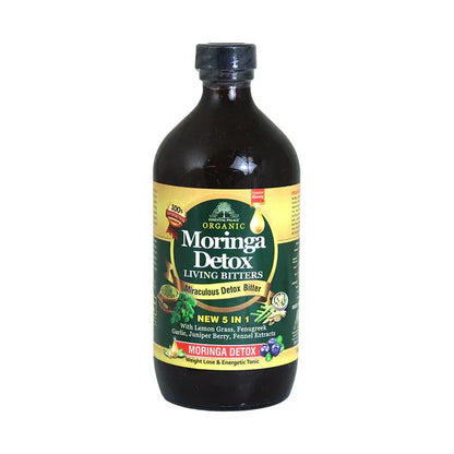 Herboganic 5 in 1 Moringa Bitters - 16 oz. - B&R African Styles