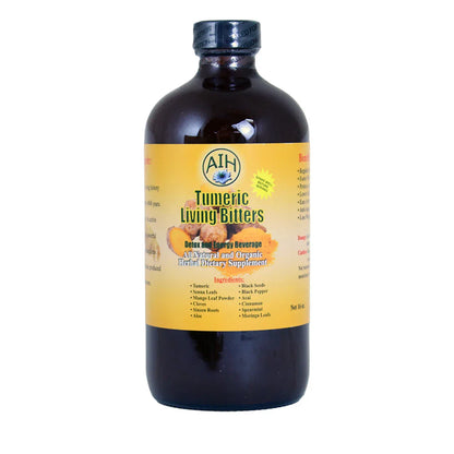 AIH Turmeric Living Bitters - 16 oz: Boost Your Health Naturally! - B&R African Styles