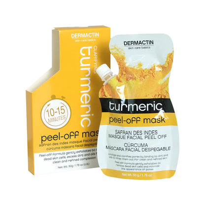 Radiant Glow: Turmeric Clarifying Peel-Off Mask by Dermactin - B&R African Styles