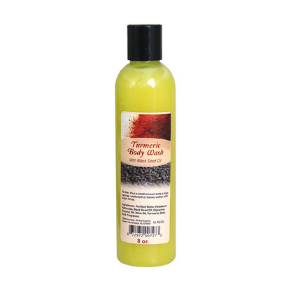 Turmeric & Black Seed Body Wash - 8 oz - B&R African Styles