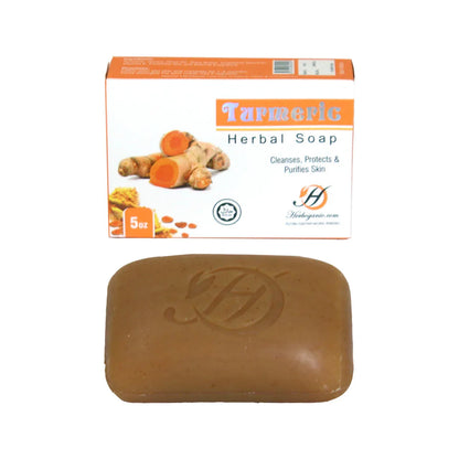 Golden Glow Turmeric Herbal Soap - B&R African Styles